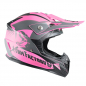 Preview: Kinder Crosshelm XTRM 81 rosa